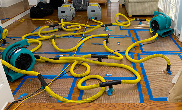 Professional Crawl Space Water Removal technician working in Montebello, CA